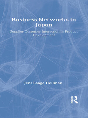 cover image of Business Networks in Japan